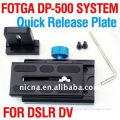 Fotga Dp500 System Quick Release Plate For Dslr 15mm Rail Rod Support